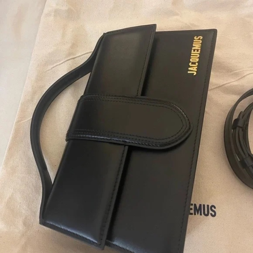 100% AUTHENTIC GUARANTEED JACQUEMUS LE GRAND BAMBINO IN BLACK